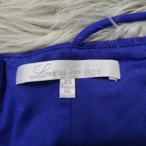 Lovers + Friends Royal Blue Bodycon Cut Out Dress - Picture 6 of 8
